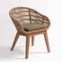 Lounge chairs for hospitalities & contracts - ARMCHAIR MONSA - CRISAL DECORACIÓN