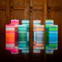 Gifts - British Colour Standard © - Striped & Solid Colour Pillar Candles - BRITISH COLOUR STANDARD©