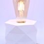 Objets de décoration - Lampe à poser éco-responsable aux facettes - Design unique BenJ3Dcréa - BEN-J-3DCRÉA
