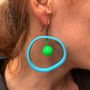 Cadeaux - Boucles d'oreille Em Turquoise / vert - SAMUEL CORAUX