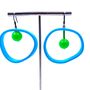 Cadeaux - Boucles d'oreille Em Turquoise / vert - SAMUEL CORAUX