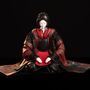 Pièces uniques - geisha - ANNIE DELEMARLE SCULPTURE CUIR