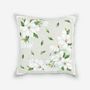 Fabric cushions - Jacquard Cushion Cover - Magnolia - TISSUS TOSELLI