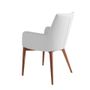 Chairs - Upholstered leatherette Dining table chair - ANGEL CERDÁ