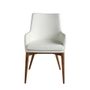Chairs - Upholstered leatherette Dining table chair - ANGEL CERDÁ