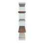 Mobilier et rangements pour bureau - Étagère en bois de noyer et verre - ANGEL CERDÁ