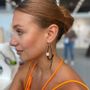 Gifts - P Noir white pearl earring - SAMUEL CORAUX
