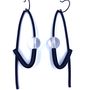 Gifts - Black crystal P earring - SAMUEL CORAUX