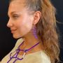 Gifts - Purple Helix Earring - SAMUEL CORAUX