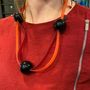 Gifts - Alea red orange necklace - SAMUEL CORAUX