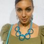 Gifts - Hublo duck blue necklace - SAMUEL CORAUX