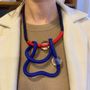Cadeaux - Collier Dali Bleu - SAMUEL CORAUX - PARIS