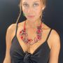 Cadeaux - Collier nuage de perles small prune perles rouge - SAMUEL CORAUX