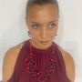 Cadeaux - Collier nuage de perles small prune perles rouge - SAMUEL CORAUX