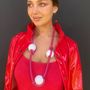 Gifts - 3-ball long necklace - SAMUEL CORAUX