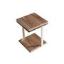 Tables basses - Table d'angle carrée en noyer - ANGEL CERDÁ