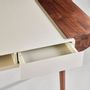 Desks - Caractère desk with walnut wood and lacquer drawers - CFOC