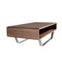 Tables basses - Porte-revues de table basse en bois de noyer - ANGEL CERDÁ