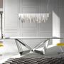Dining Tables - Rectangular glass dining table - ANGEL CERDÁ