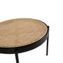 Coffee tables - Round rattan coffee table - ANGEL CERDÁ