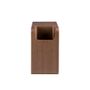 Coffee tables - Rectangular walnut corner table - ANGEL CERDÁ