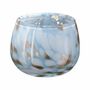 Decorative objects - Glass candle holder SNOWFLAKES - CFOC