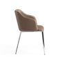 Chairs - Upholstered leatherette Dining table chair - ANGEL CERDÁ