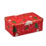 Christmas table settings - Metal box decorated with 25 Christmas cutters - PATISSE | MALI'S