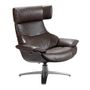 Armchairs - Swivel armchair upholstered cowhide leather - ANGEL CERDÁ