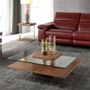 Coffee tables - Square walnut coffee table - ANGEL CERDÁ