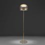 Floor lamps - Floor lamp in steel and transparent glass - ANGEL CERDÁ