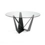Dining Tables - Round glass dining table - ANGEL CERDÁ