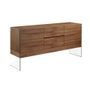 Sideboards - Walnut sideboard glass - ANGEL CERDÁ