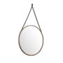 Mirrors - Round hanging mirror leather ribbon - ANGEL CERDÁ