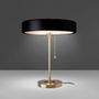 Lampes de table - Lampe de table en aluminium doré et aluminium noir - ANGEL CERDÁ