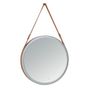 Mirrors - Round hanging wall mirror with LED lighting - ANGEL CERDÁ