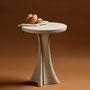 Other tables - MONOLITH - 3D Ceramic Printed Side Table - KERAMIK