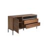 Sideboards - Walnut and lacquered MDF sideboard - ANGEL CERDÁ