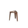 Coffee tables - Corner table walnut structure - ANGEL CERDÁ