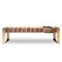 Benches for hospitalities & contracts - Dawn Bench in Light Bronze - DUISTT