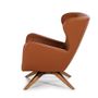 Armchairs - Swivel upholstered armchair in leatherette - ANGEL CERDÁ