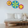 Cadres - Circular wall picture 55cm - ecological - RIPPOTAI