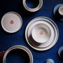 Bowls - Round Soup Bowl Red Coral - ESMA DEREBOY HANDMADE PORCELAIN
