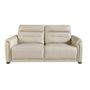 Sofas - 3 seater sofa upholstered in leather with relax mechanism - ANGEL CERDÁ