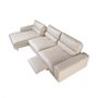 Sofas - Sofa Chaiselongue (L) in leather - ANGEL CERDÁ
