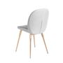 Chaises - Chaise de table à manger pieds or rose - ANGEL CERDÁ