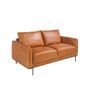 Sofas - 2 seater sofa buffalo brown cowhide leather - ANGEL CERDÁ