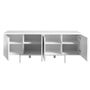 Sideboards - White sideboard and white steel - ANGEL CERDÁ