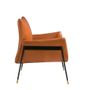 Armchairs - Upholstered armchair brown cowhide leather - ANGEL CERDÁ