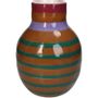 Vases - Multi Stripe Vase - KERSTEN BV
